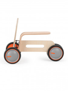 Bicicleta cu 3 roti pentru copii MamaToyz Tribike, din lemn natural, fara pedale - Img 4