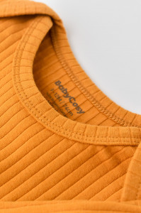 Body Bebe Unisex cu maneca lunga din 95% bumbac organic cu 5% elastan - Sofran, BabyCosy - Img 4