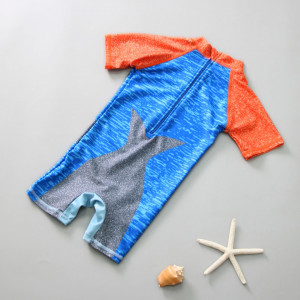 Costum intreg de surf cu rechin Drool - Img 6