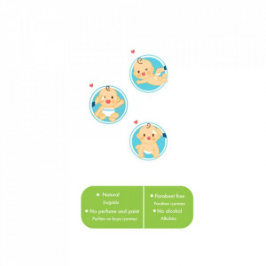 Dischete din bumbac 60 buc BabyJem Cleaning Pad - Img 2