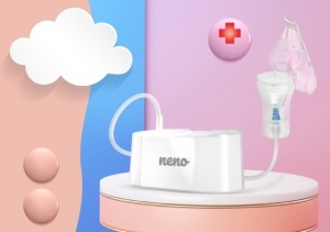 Neno Sano – nebulizator pneumatic, cu piston și compresor - Img 2