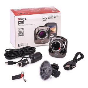 Neno Xblitz Z9 - Camera auto Full HD, 140°, Carcasă Metalică, cromat