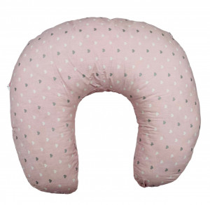 Perna pentru alaptat 2 in 1 Nursing Pillow Hearts, BabyJem - Img 1