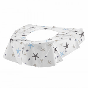 Set 10 protectii igienice de unica folosinta pentru colac toaleta BabyJem - Img 3