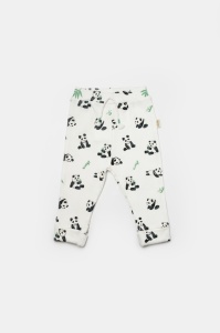 Set 2 pantaloni Panda, BabyCosy, 50%bumbac+50% bambus
