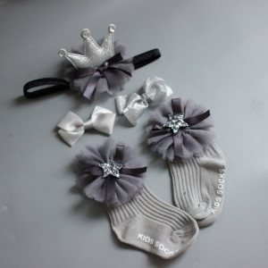 Set 4 piese - sosete cu accesorii Drool - Img 5