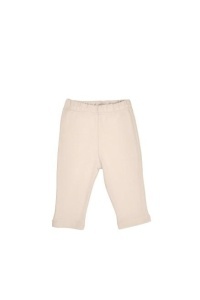 Set bluză cu volănaș și pantalonași, Bow, BabyCosy, 100%bumbac organic - Img 6