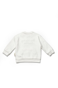 Set bluzita si pantaloni TeddyBear, 100%bumbac organic, BabyCosy