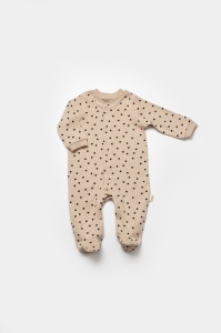 Set de 10 piese pentru nou nascut, 100% bumbac organic, Giraffe, BabyCosy