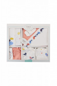 Set de 10 piese pentru nou nascut Pasari, Tongs baby - Img 10