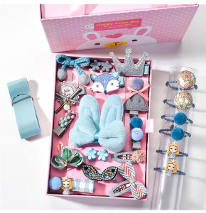 Set de 24 de accesorii pentru par