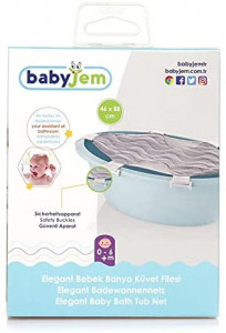 Suport textil elegant pentru cadite Babyjem 46x88 cm - Img 2