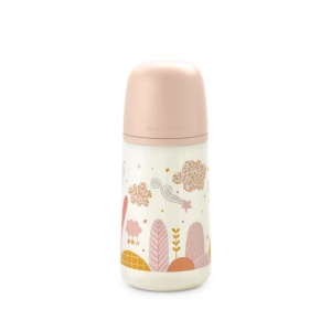 Biberon 270 ml tetină fiziologică SX Pro debit mediu piersică Dreams