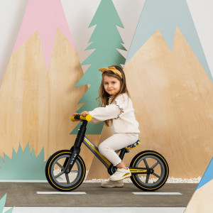 Bicicleta pliabila fara pedale Skiddou Ronny, Galben - Img 10