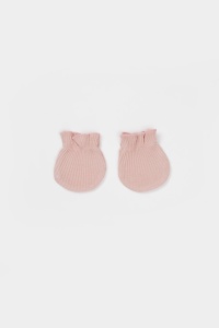 Cutie 4 piese pentru nou nascut - 100% bumbac organic - Powder, BabyCosy