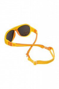 Ochelari de soare pentru copii MOKKI Click & Change, protectie UV, galben, 2-5 ani, set 2 perechi - Img 8