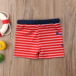 Pantalon de baie baietel Marinar Rosu