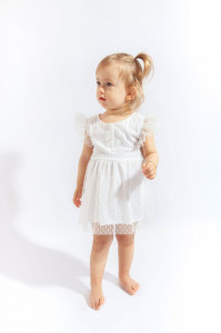 Rochita eleganta cu tulle pentru fetite, Tongs baby - Img 4