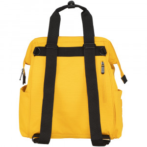 Rucsac multifunctional mamici Skiddou Astrid, Galben - Img 2
