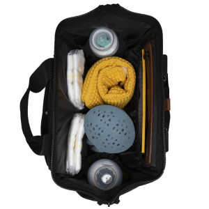 Rucsac multifunctional mamici Skiddou Astrid, Onyx, Negru - Img 3