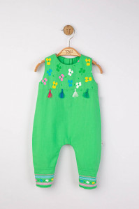 Salopeta de vara pentru bebelusi Ciucurasi, Tongs baby - Img 3