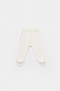 Set 2 pantaloni cu botosei bebe unisex Girafa, Baby Cosy, 100% bumbac organic