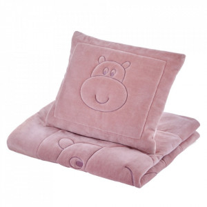 Set pernuta si paturica din plus Bear BabyJem - Img 2