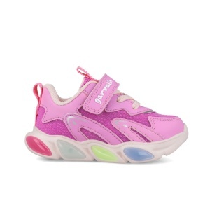 Sneakers cu luminite Garvalin 251808, roz - Img 5
