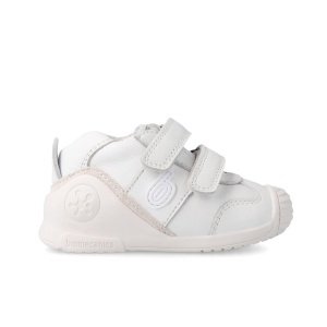 Adidasi Primii Pasi pentru Copii Biomecanics 221001-C, blanco