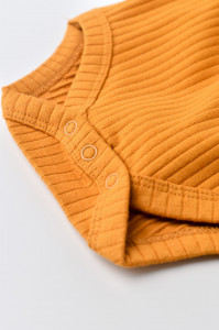 Body Bebe Unisex cu maneca lunga din 95% bumbac organic cu 5% elastan - Sofran, BabyCosy - Img 6