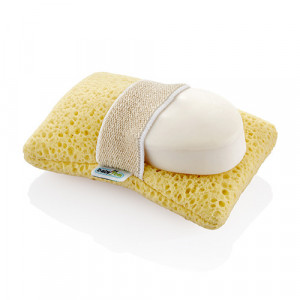 Burete tip manusa cu buzunar interior pentru sapun Glove baby BabyJem - Img 4