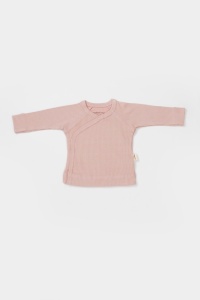 Cutie 4 piese pentru nou nascut - 100% bumbac organic - Powder, BabyCosy