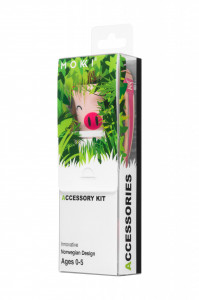 Kit accesorii pentru ochelari de soare MOKKI Click&Change, roz - Img 2