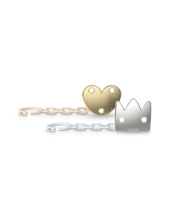 Lănțișor suzetă cu clips, coroana, Spread Joy, Suavinex - Img 3