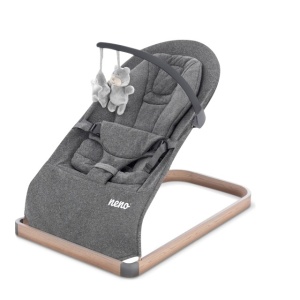 Neno Chiaro Graphite – șezlong pentru bebeluși - Img 1