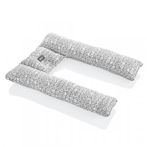 Perna 3 in 1 : babynest, pentru gravide si pentru alaptare in forma de U BabyJem - Img 2