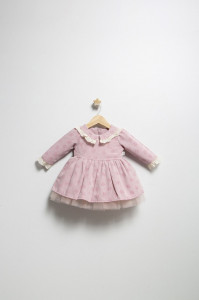 Rochita eleganta pentru fetite Elbise, Tongs baby, cu tulle si volane