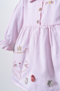 Rochita pentru fetite Pisicute, Tongs baby - Img 2