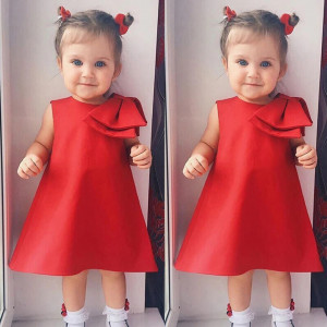 Rochita rosie cu fundita Drool
