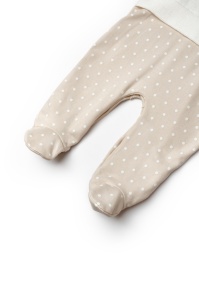 Salopeta eleganta TeddyBear, BabyCosy, 100% bumbac organic
