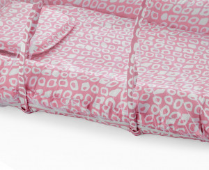 Saltea reductor/ BabyNest BabyJem cu pernuta si plasa insecte Sleep Safe - Img 4