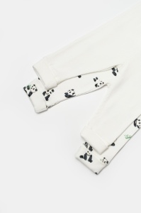Set 2 pantaloni Panda, BabyCosy, 50%bumbac+50% bambus