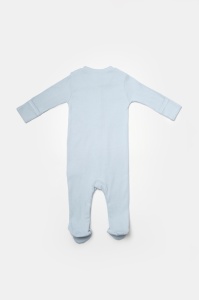 Set 2 salopete lungi Bamboo, blue, BabyCosy, 50%bumbac+50% bambus