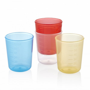 Set 4 pahare My First Cup Rainbow BabyJem - Img 1