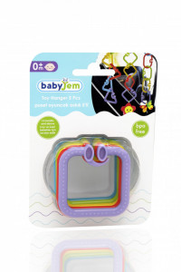 Set 5 inele multifunctionale BabyJem - Img 2