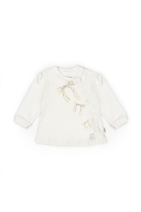 Set bluză și pantalonași, Bow, BabyCosy, 100%bumbac organic - Img 11