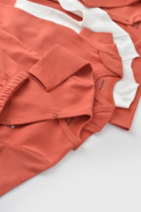 Set de 10 piese pentru nou nascut - 100% bumbac organic - Scortisoara, BabyCosy - Img 12