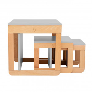 Set mobilier 8in1 Skiddou Mob, Evening shadow, Gri - Img 8