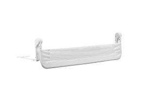 Bariera de protectie, BabyJem, 120 x 48,5 cm, alb