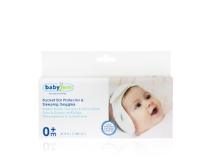 Bentita 2 in 1 pentru urechi BabyJem, Antracit